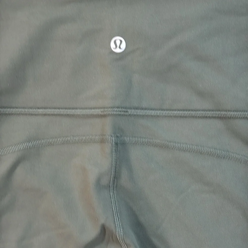 NWT Lululemon Wide Flared Legs Pants & Trendy Green Olive